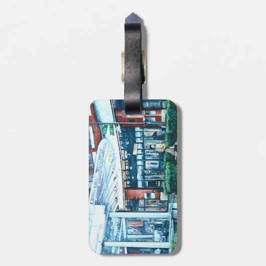 Seaport Excursions Bagagelabel (Achterkant verticaal)