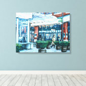 Seaport Excursions Canvas Afdruk (Insitu (Houten vloer))