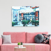 Seaport Excursions Canvas Afdruk (Insitu (Woonkamer))