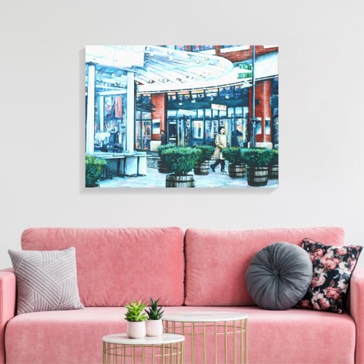 Seaport Excursions Canvas Afdruk (Insitu (Woonkamer))