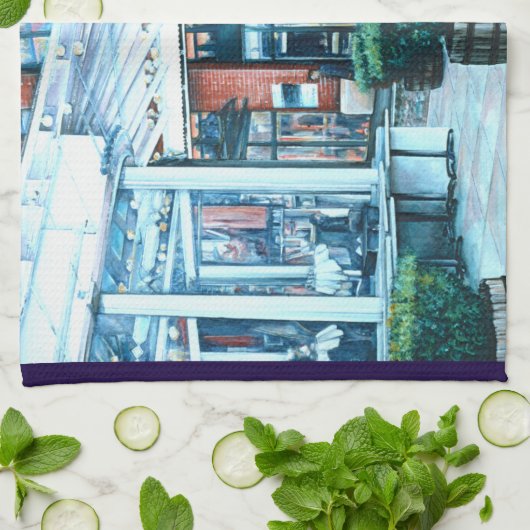 Seaport Excursions Theedoek (Gevouwen)