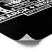 Search and Rescue Disc Golf Poster (Hoek)