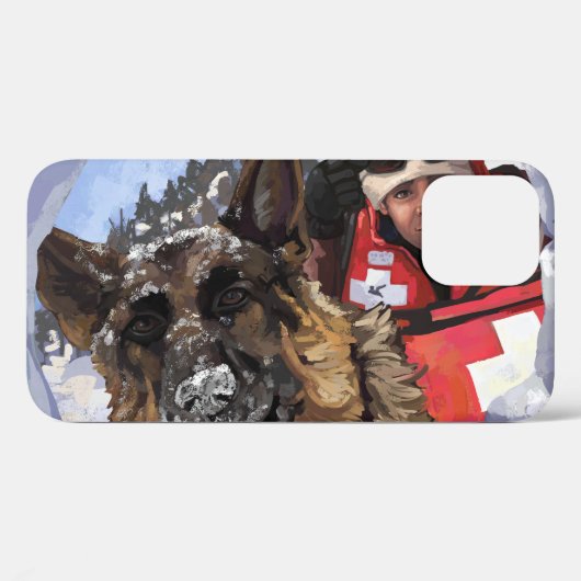 Search and Rescue Hoesje-Mate iPhone Case (Achterkant (horizontaal))