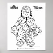 Search for Joseph Activity Maze Poster (Voorkant)
