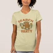 “Search Party” Bear T-Shirt (Voorkant)