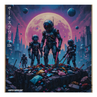 "Search Squad Ω" Perfect Poster