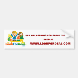 SearchForDeal-BumperSticker Bumpersticker