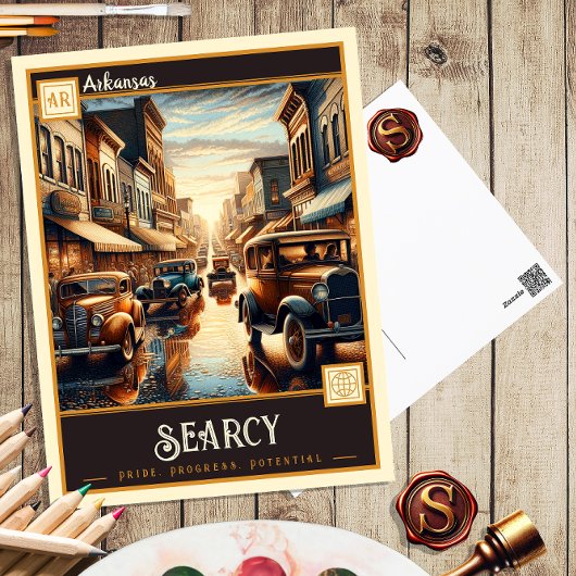 Searcy, Arkansas | BRIEFKAART