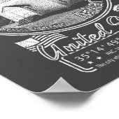 SEARCY ARKANSAS -  WITTE HOOFDSTUK POSTER (Hoek)