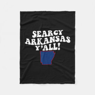 Searcy Arkansas Y'all zijn Zuidelijke Accent Vakan Fleece Deken