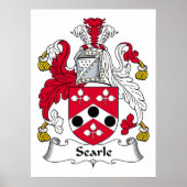 Searle Family Crest Poster (Voorkant)
