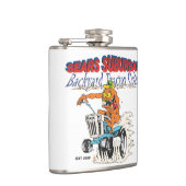 Sears Suburban Backyard Tractor Club Flask Heupfles (Rechts)