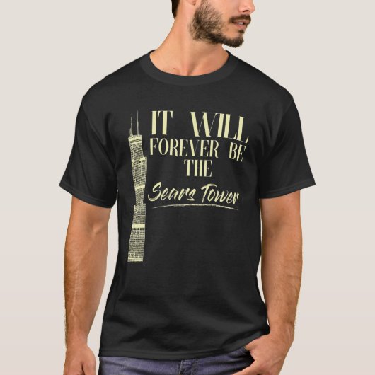 Sears Tower Chicago Illinois Shirt Chicago Illinoi (Voorkant)