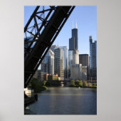 Sears Tower Drawbridge Poster (Voorkant)