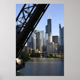 Sears Tower Drawbridge Poster
