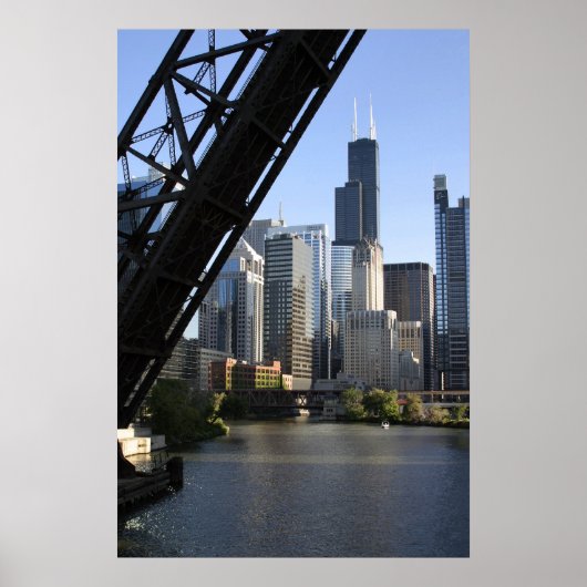 Sears Tower Drawbridge Poster (Voorkant)