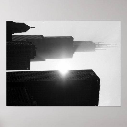 Sears/Willis Tower, Chicago Poster (Voorkant)