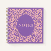 Seas of Purple Notitieboek (Voorkant)