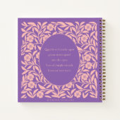 Seas of Purple Notitieboek (Achterkant)