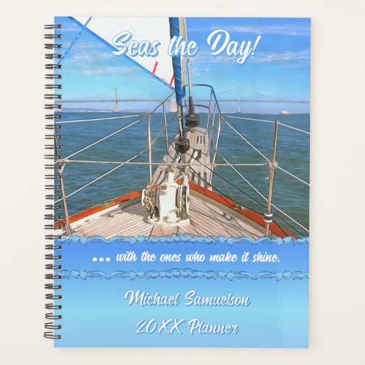 Seas the Day Sailing 0869 Planner (Voorkant)