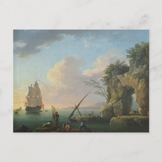 Seascape, 1748 briefkaart (Voorkant)