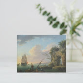 Seascape, 1748 briefkaart (Staand voorkant)