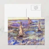 Seascape, 1873, door Edouard Manet Briefkaart (Voorkant / Achterkant)