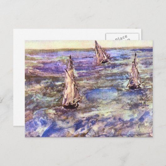 Seascape, 1873, door Edouard Manet Briefkaart (Voorkant / Achterkant)