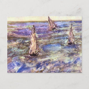 Seascape, 1873, door Edouard Manet Briefkaart