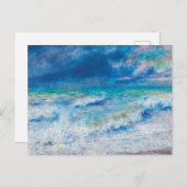 Seascape (1897) van Pierre-Auguste Renoir Briefkaart (Voorkant / Achterkant)
