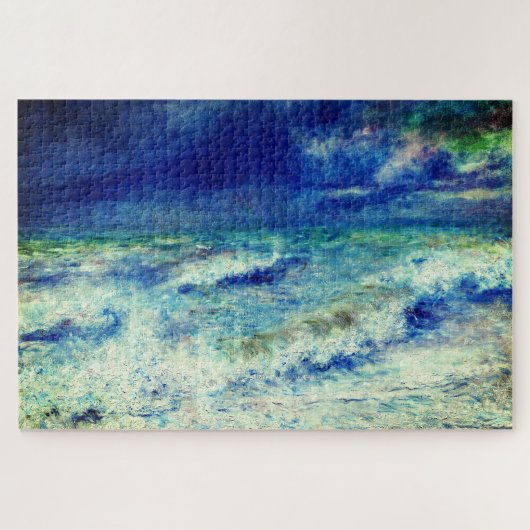 Seascape (1897) van Pierre-Auguste Renoir Legpuzzel (Horizontaal)