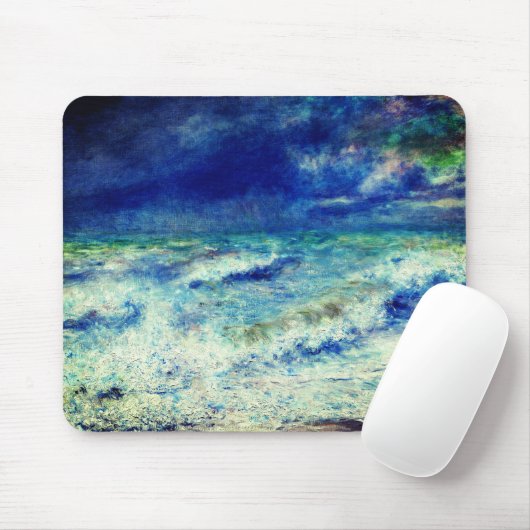 Seascape (1897) van Pierre-Auguste Renoir Muismat (Met muis)