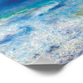 Seascape (1897) van Pierre-Auguste Renoir Poster (Hoek)