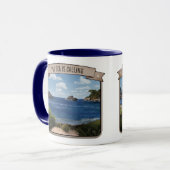 Seascape (aanpasbaar) mok (Voorkant links)