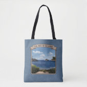 Seascape (aanpasbaar) tote bag (Voorkant)