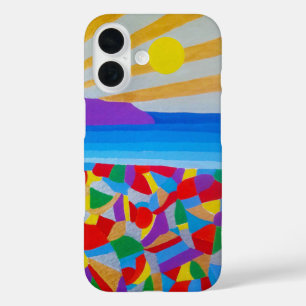 Seascape Acrylic Fine Art iPhone 16 Hoesje