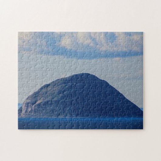 Seascape Ailsa Craig, Ayrshire, Schotland Legpuzzel (Horizontaal)