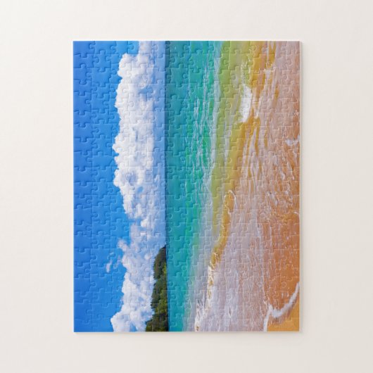 Seascape Along Hanalei Bay Legpuzzel (Verticaal)