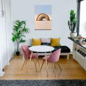 Seascape Arch - Moderne Seashell Wall Art Canvas Afdruk