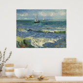 Seascape bij Les Saintes-Maries-de-la-Mer Poster (Keuken)