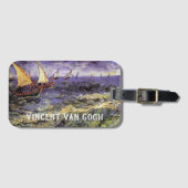 Seascape bij Saintes Maries door Vincent van Gogh Bagagelabel (Voorkant (horizontaal))