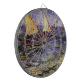 Seascape bij Saintes Maries door Vincent van Gogh Dartbord (Voorkant Links)