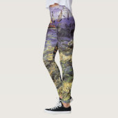 Seascape bij Saintes Maries door Vincent van Gogh Leggings (Links)