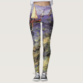 Seascape bij Saintes Maries door Vincent van Gogh Leggings (Voorkant)