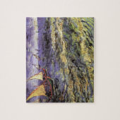 Seascape bij Saintes Maries door Vincent van Gogh Legpuzzel (Verticaal)