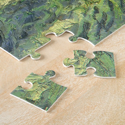 Seascape bij Saintes Maries door Vincent van Gogh Legpuzzel (Zijkant)