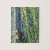 Seascape bij Saintes Maries door Vincent van Gogh Legpuzzel (Verticaal)