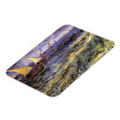 Seascape bij Saintes Maries door Vincent van Gogh Magneet (Linkerzijde)