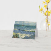 Seascape bij Saintes-Maries (F415)Van Gogh Fine Ar Kaart (Gele Bloem)