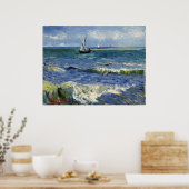 Seascape bij Saintes Maries - Vincent Van Gogh Poster (Keuken)